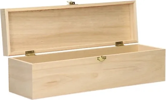 Versier je eigen Houten Wijnkist recht model
