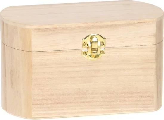 Versier je eigen Houten Kist Ovaal