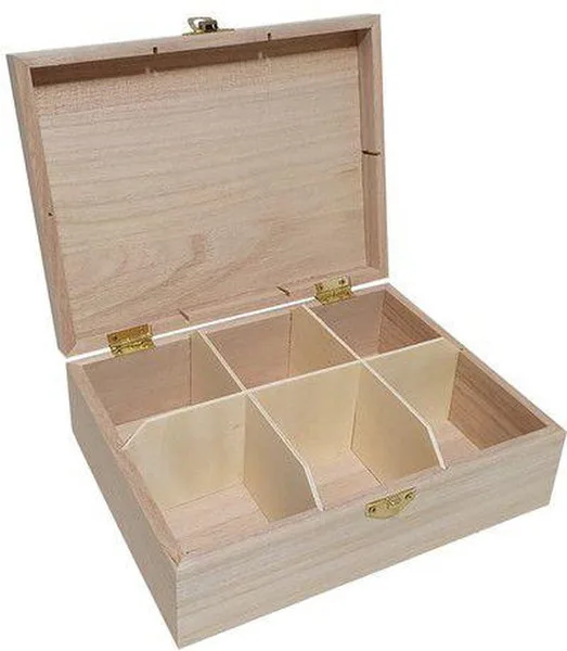 Versier je eigen Houten Theekist 6 - vaks
